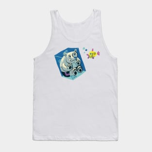 Ice Cube Bear Tank Top